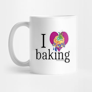 I Heart Baking (Space Cookie Version) Mug